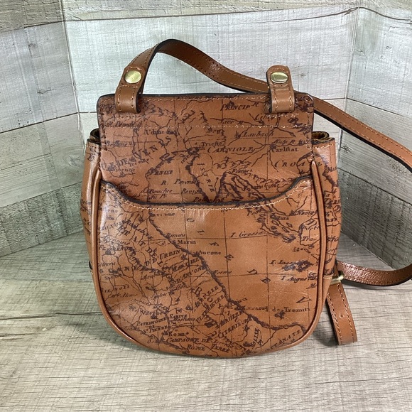 Patricia Nash Riot Rust Rocca Saddle Purse - Picture 2 of 10